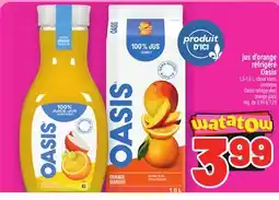 Metro JUS D'ORANGE RÉFRIGÉRÉ OASIS | OASIS REFRIGERATED ORANGE JUICE offer