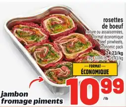 Metro ROSETTES DE BOEUF | BEEF PINWHEELS offer