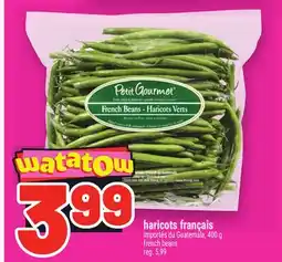 Metro HARICOTS FRANÇAIS | FRENCH BEANS offer