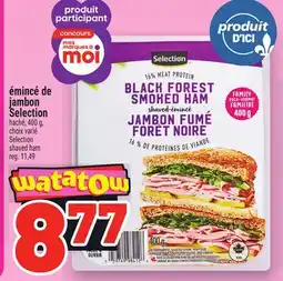 Metro ÉMINCÉ DE JAMBON SELECTION | SELECTION SHAVED HAM offer