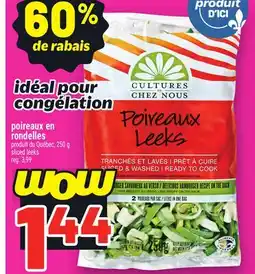 Metro POIREAUX EN RONDELLES | SLICED LEEKS offer