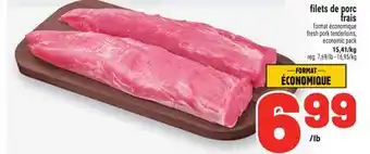Metro FILETS DE PORC FRAIS offer
