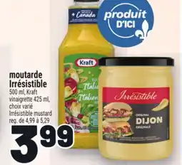 Metro MOUTARDE IRRÉSISTIBLE | IRRÉSISTIBLE MUSTARD offer