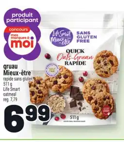 Metro GRUAU MIEUX‑ÊTRE | LIFE SMART OATMEAL offer