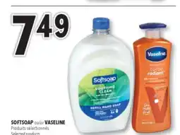 Familiprix SOFTSOAP or VASELINE, Selected products offer
