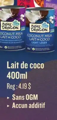 Metro LAIT DE COCO offer