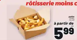 Metro POUTINE offer