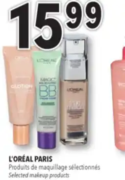 Familiprix L'ORÉAL PARIS, Selected makeup products offer