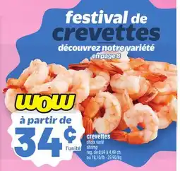 Metro CREVETTES | SHRIMP offer