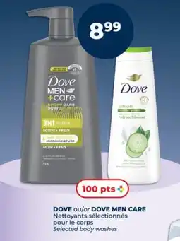 Familiprix DOVE or DOVE MEN CARE, Selected products offer