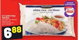 Metro RIZ À GRAINS LONGS SELECTION | SELECTION LONG GRAIN RICE offer
