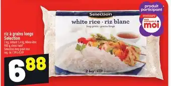 Metro RIZ À GRAINS LONGS SELECTION | SELECTION LONG GRAIN RICE offer