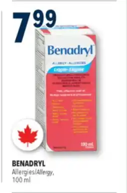 Familiprix BENADRYL, Allergy offer