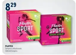 Familiprix PLAYTEX Selected tampons offer
