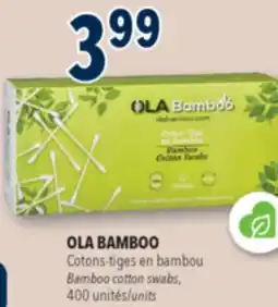 Familiprix OLA BAMBOO, Bamboo cotton swabs offer