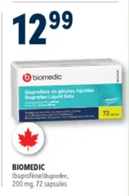 Familiprix BIOMEDIC, Ibuprofen, 200 mg, 72 capsules offer