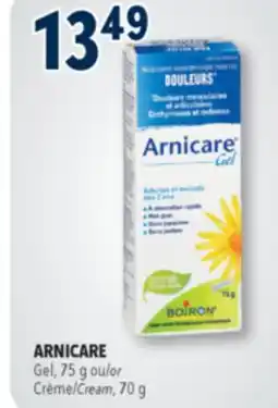 Familiprix ARNICARE Gel 75 g or Cream 70 g offer