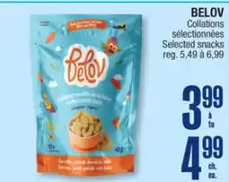Jean Coutu BELOV Selected snacks offer