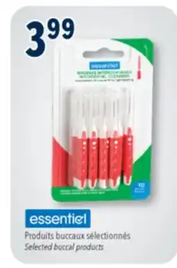 Familiprix ESSENTIEL, Selected buccal products offer
