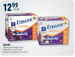 Familiprix ENSURE High protein Nutritional supplement offer