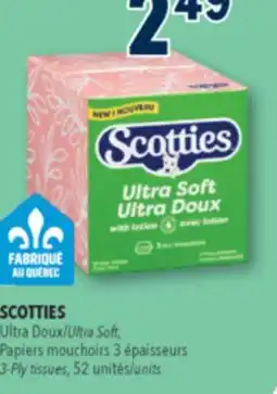 Familiprix SCOTTIES, Ultra Soft, 3-Ply tissues, 52 units … offer