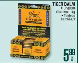 Jean Coutu TIGER BALM offer