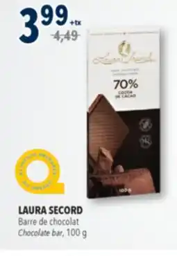 Familiprix LAURA SECORD, Chocolate bar offer