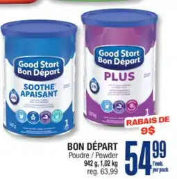Jean Coutu BON DÉPART Powder offer