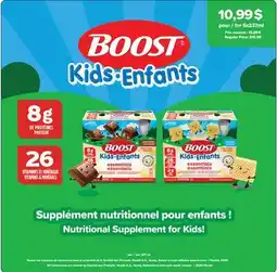 Jean Coutu BOOST Nutritional Supplement for Kids offer