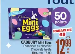 Jean Coutu CADBURY Mini Eggs Chocolate treats offer