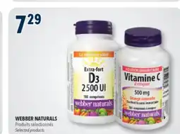 Familiprix WEBBER NATURALS Selected products offer