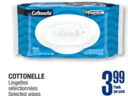 Jean Coutu COTTONELLE Selected wipes offer
