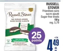 Jean Coutu RUSSELL STOVER Sugar-free treats offer