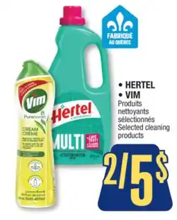 Jean Coutu HERTEL, VIM Selected cleaning products offer