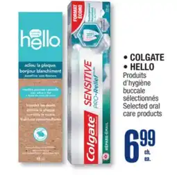 Jean Coutu COLGATE, HELLO Selected oral care products offer