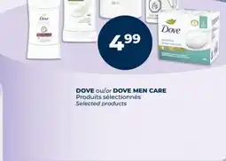 Familiprix DOVE or DOVE MEN CARE, Selected products offer