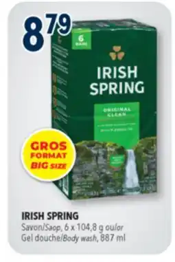 Familiprix IRISH SPRING, Saop offer