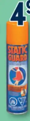 Familiprix STATIC GUARD Instantly eliminates static cling 156g offer