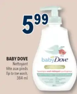 Familiprix BABY DOVE, Soothing bath treatment offer