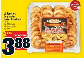 Super C PÂTISSERIES DE PALMIER SWEET CREATIONS | SWEET CREATIONS PALM LEAF PASTRIES offer