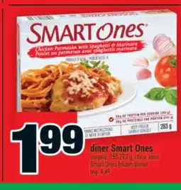Super C DÎNER SMART ONES | SMART ONES FROZEN DINNER offer