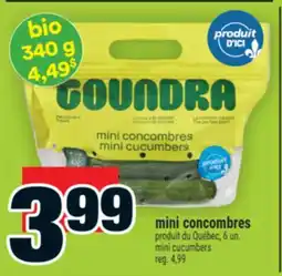 Super C MINI CONCOMBRES | MINI CUCUMBERS offer