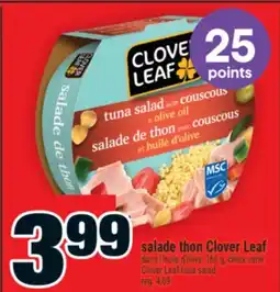 Super C SALADE THON CLOVER LEAF | CLOVER LEAF TUNA SALAD offer