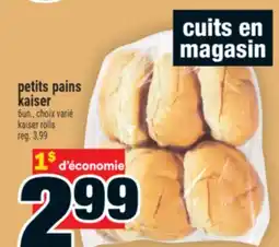 Super C PETITS PAINS KAISER | KAISER ROLLS offer