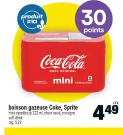 Super C BOISSON GAZEUSE COKE, SPRITE | SOFT DRINK offer