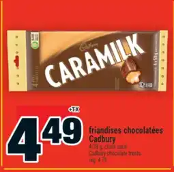 Super C FRIANDISES CHOCOLATÉES CADBURY | CADBURY CHOCOLATE TREATS offer