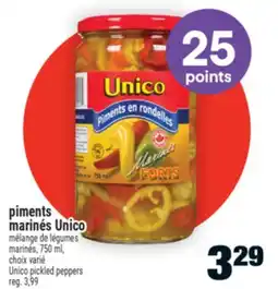 Super C PIMENTS MARINÉS UNICO | UNICO PICKLED PEPPERS offer