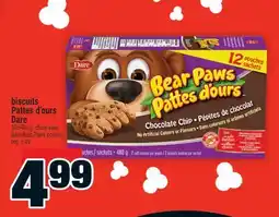Super C BISCUITS PATTES D'OURS DARE | DARE BEAR PAWS COOKIES offer