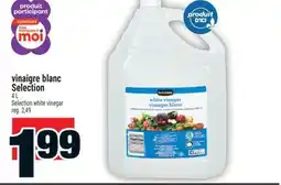 Super C VINAIGRE BLANC SELECTION | SELECTION WHITE VINEGAR offer