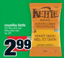 Super C CROUSTILLES KETTLE | KETTLE POTATO CHIPS offer